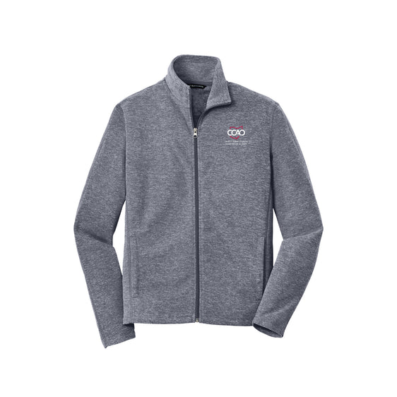 CCAO - Port Authority® Heather Microfleece Full-Zip Jacket