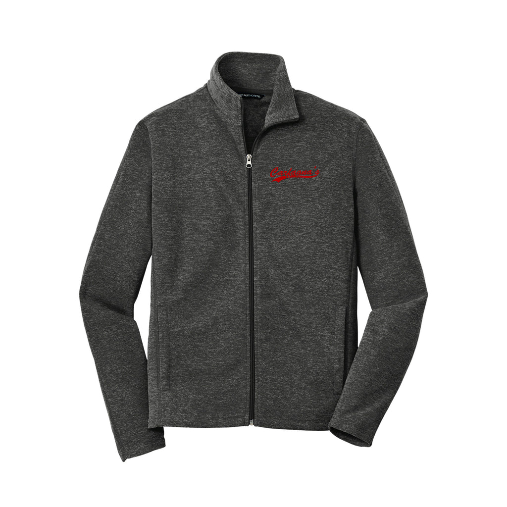 Carfagnas Market Staff - Port Authority® Heather Microfleece Full-Zip Jacket