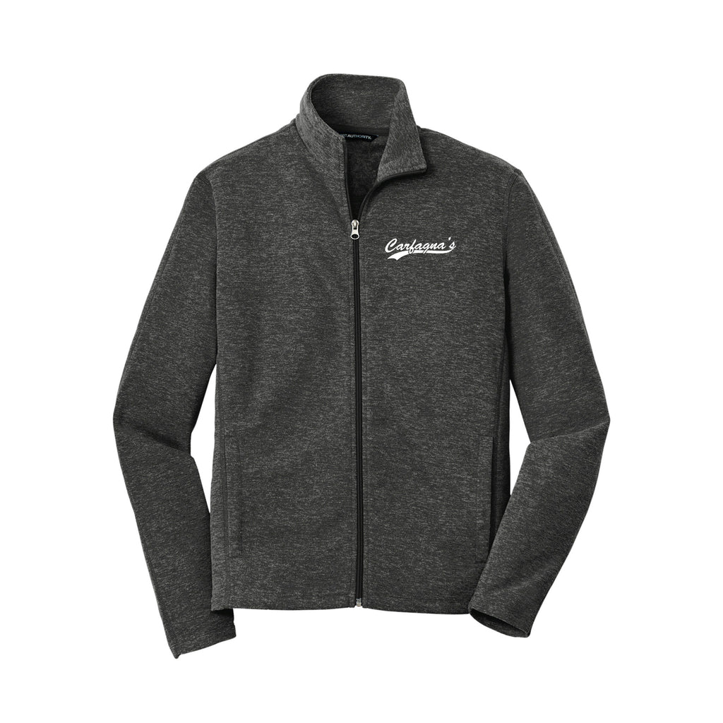 Carfagnas Market Staff - Port Authority® Heather Microfleece Full-Zip Jacket