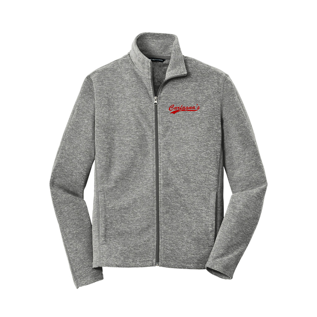 Carfagnas Market Staff - Port Authority® Heather Microfleece Full-Zip Jacket