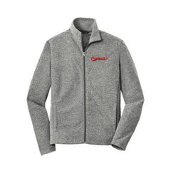 Carfagnas Market Staff - Port Authority® Heather Microfleece Full-Zip Jacket