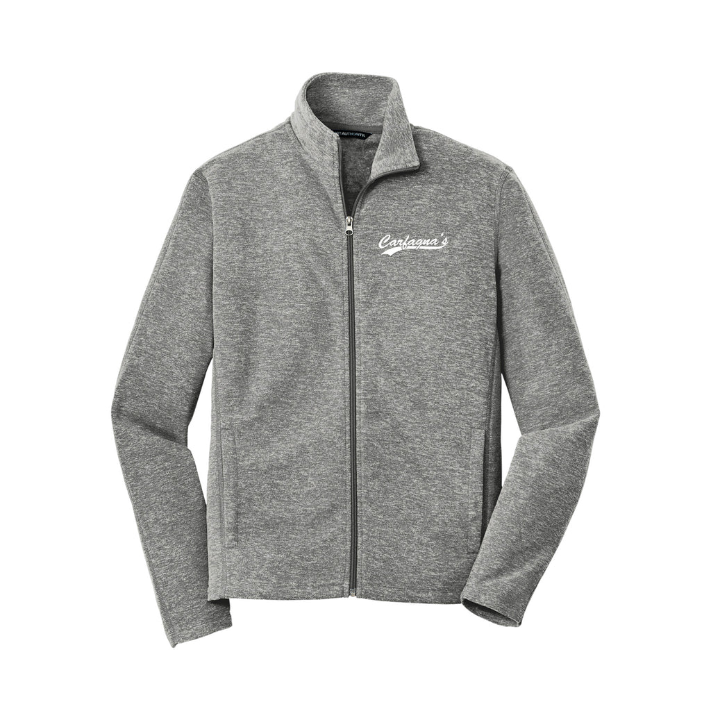 Carfagnas Market Staff - Port Authority® Heather Microfleece Full-Zip Jacket