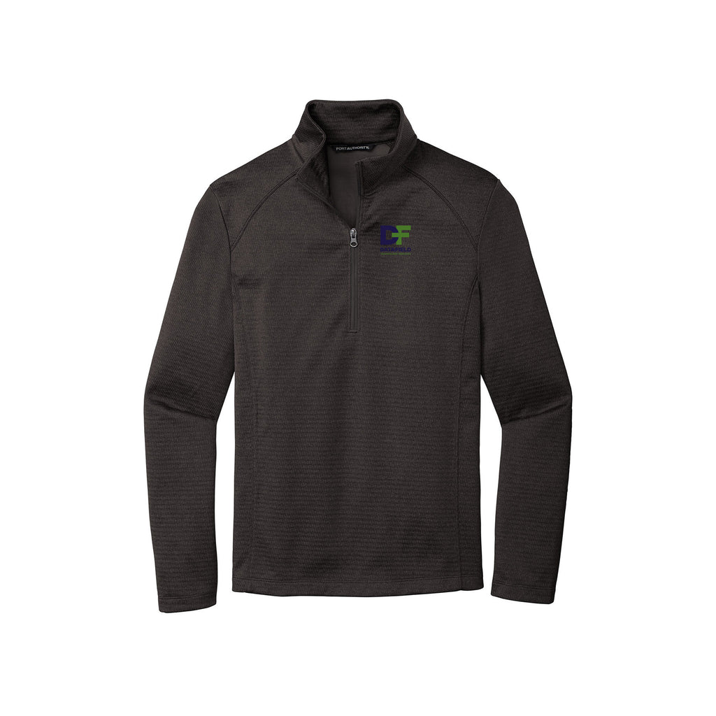 Port Authority Diamond Heather Fleece 1/4-Zip Pullover