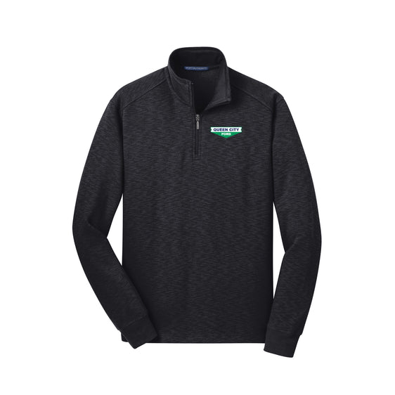 Queen City Ford - Port Authority® Slub Fleece 1/4-Zip Pullover