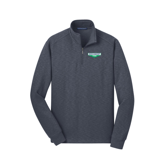 Beechmont Ford - Port Authority® Slub Fleece 1/4-Zip Pullover