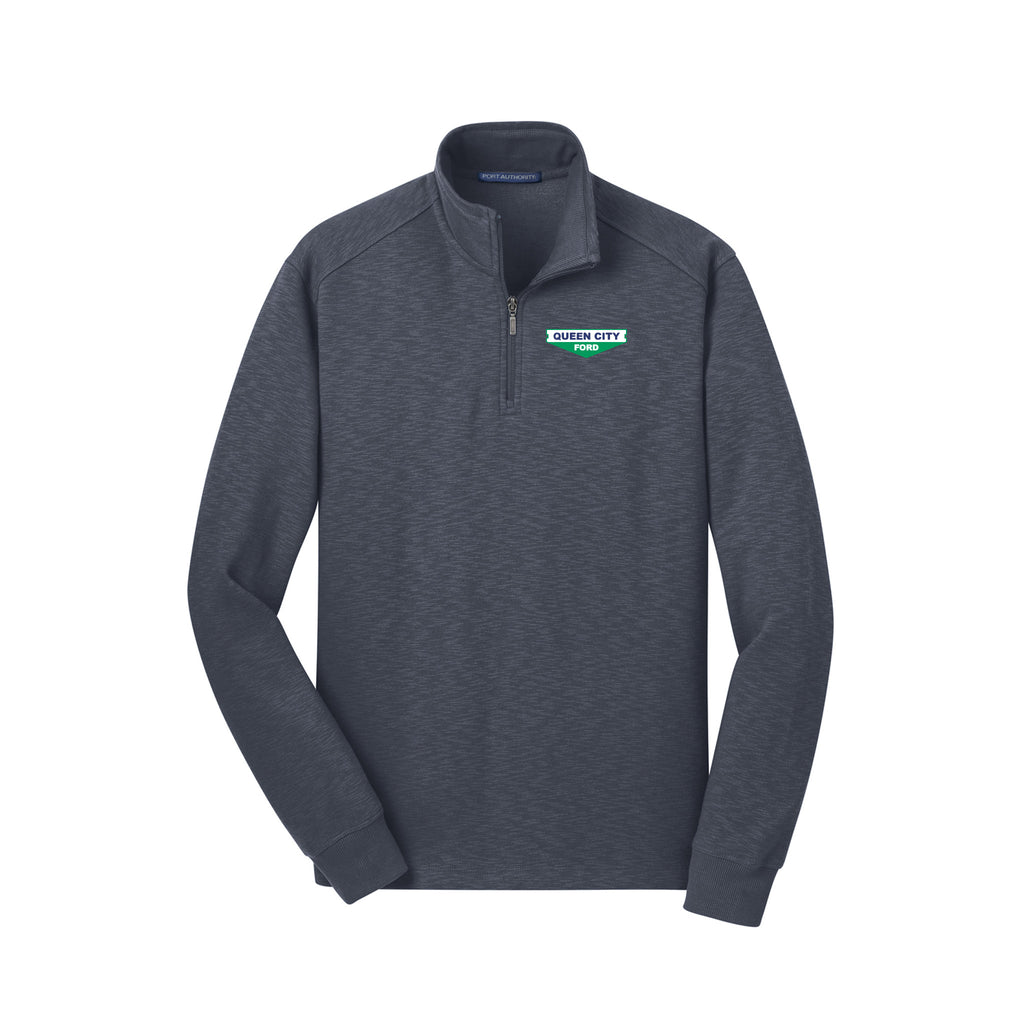 Queen City Ford - Port Authority® Slub Fleece 1/4-Zip Pullover