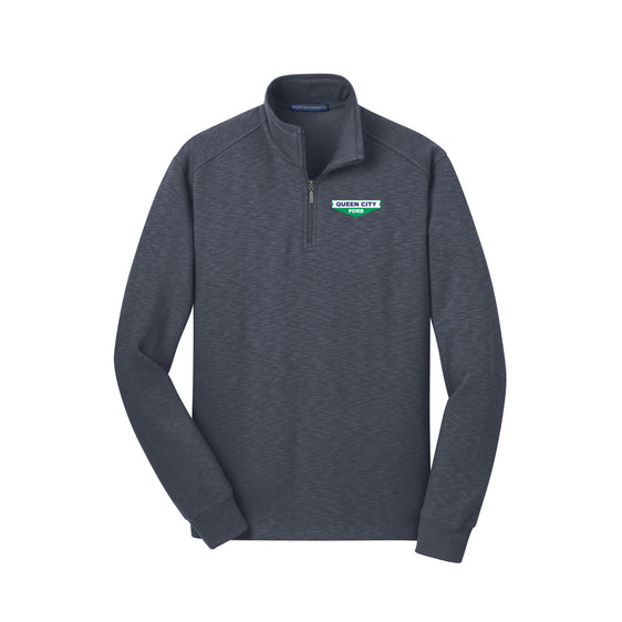 Queen City Ford - Port Authority® Slub Fleece 1/4-Zip Pullover