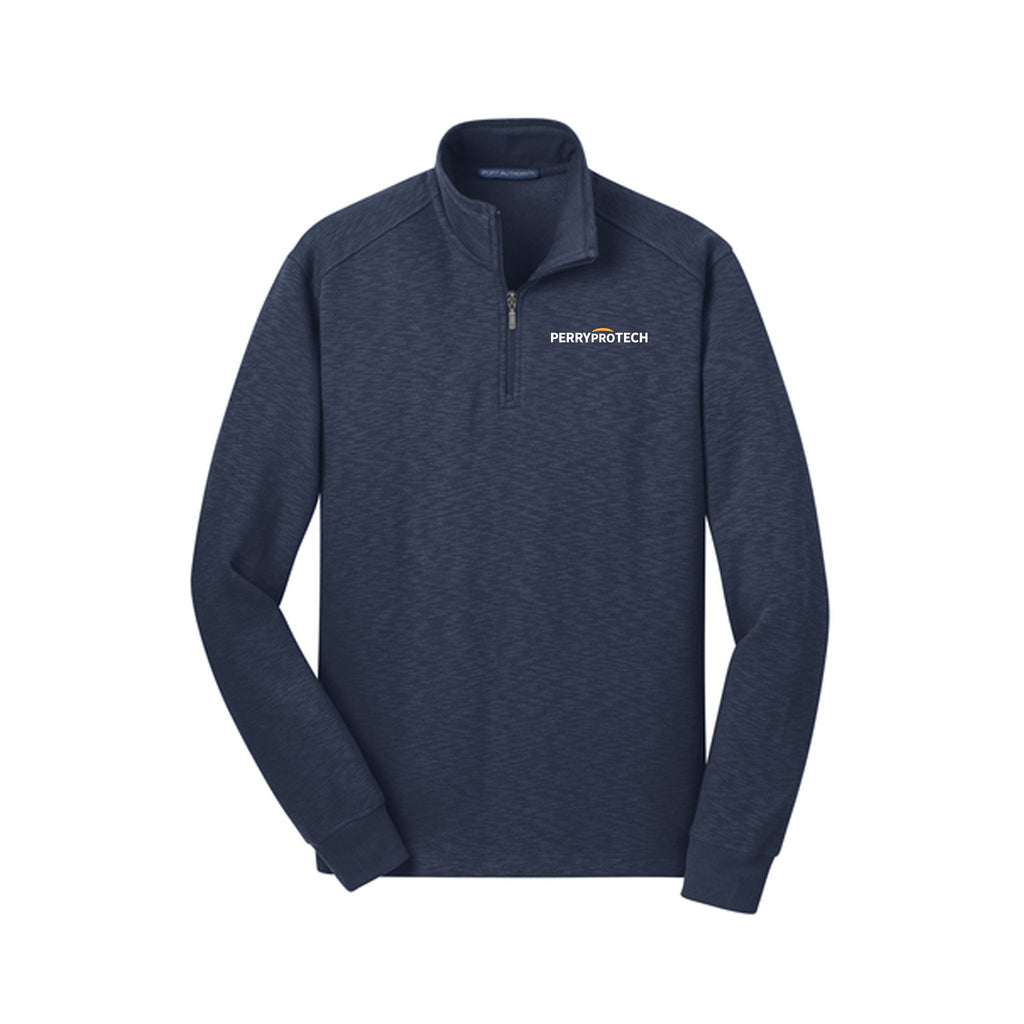 Perry ProTECH - Port Authority Slub Fleece 1/4 Zip Pullover
