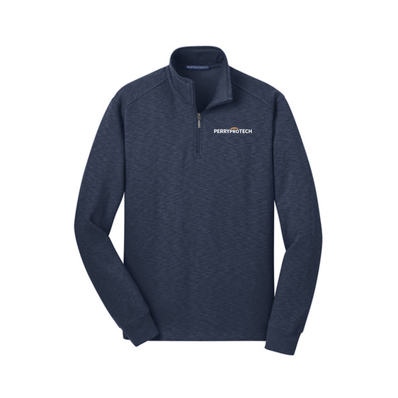 Perry ProTECH - Port Authority Slub Fleece 1/4 Zip Pullover