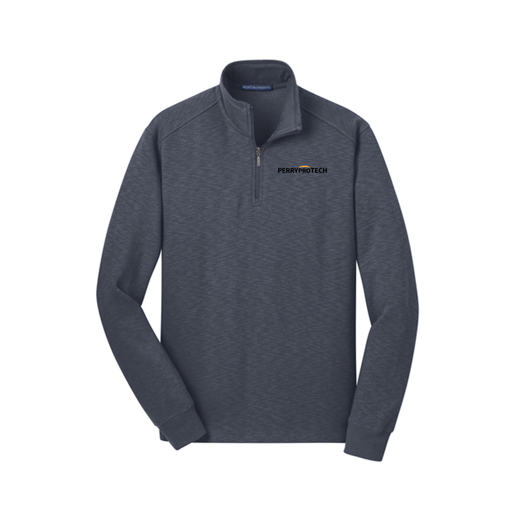 Perry ProTECH - Port Authority Slub Fleece 1/4 Zip Pullover