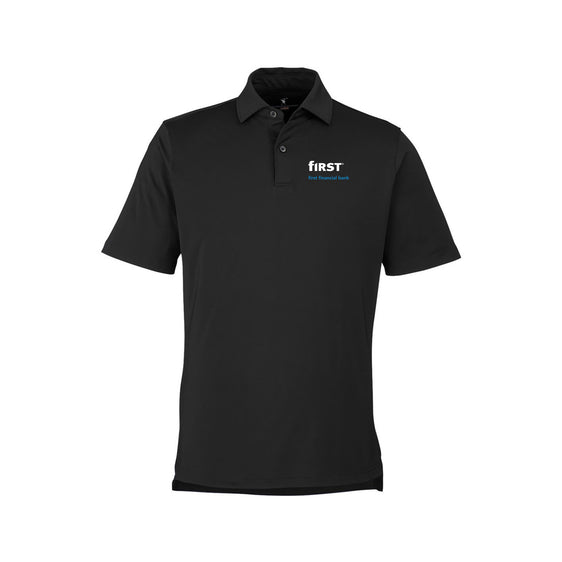 First Financial - Fairway & Greene - USA Made Tournament Solid Tech Polo