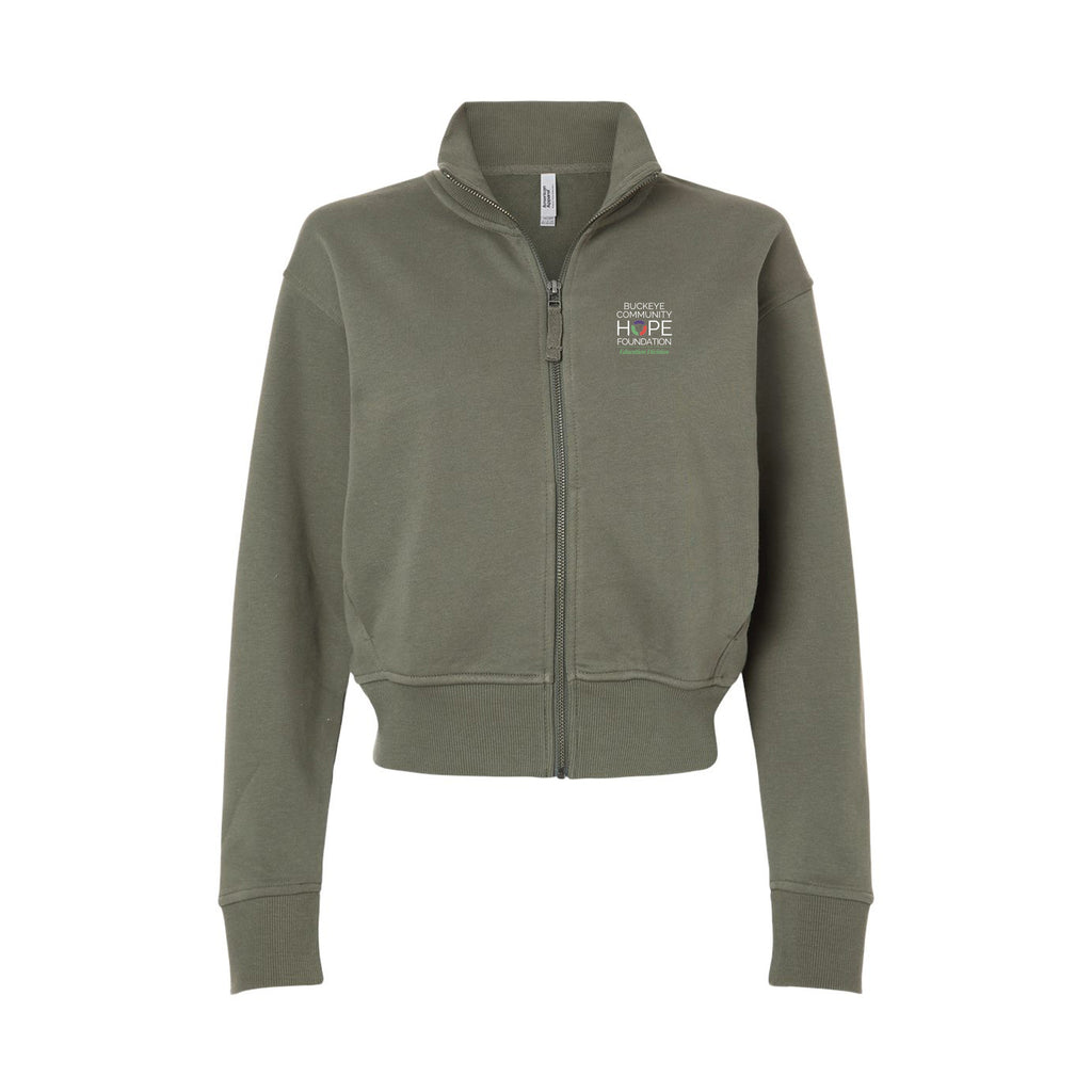 Buckeye Community Hope - Women's French Terry Full-Zip Jacket