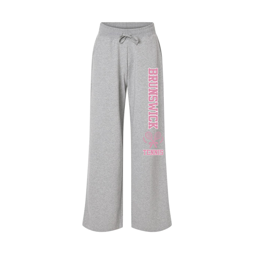 Brunswick Girls Tennis - Women's French Terry Wide Leg Pants