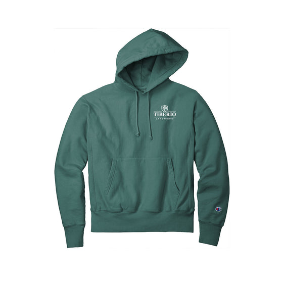 Tiberio - Champion® Reverse Weave® Garment-Dyed Hooded Sweatshirt