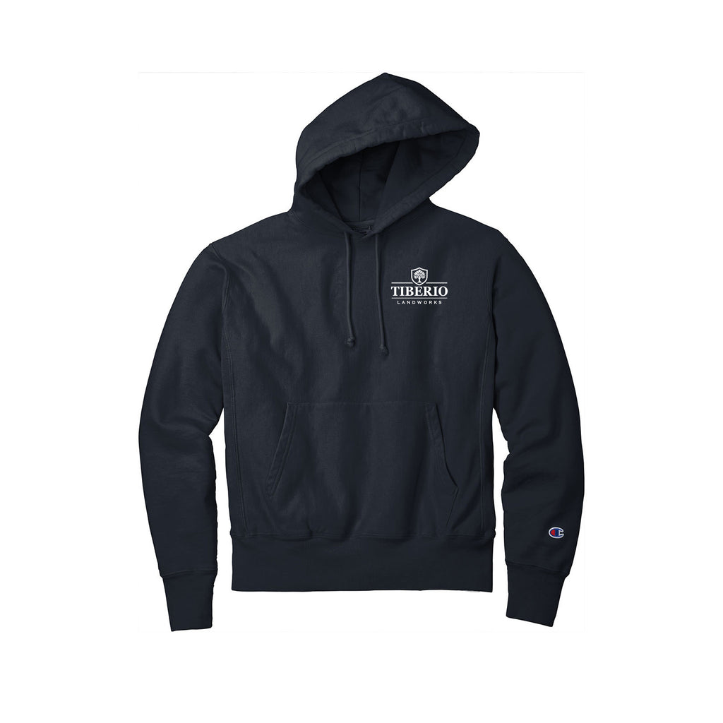 Tiberio - Champion® Reverse Weave® Garment-Dyed Hooded Sweatshirt