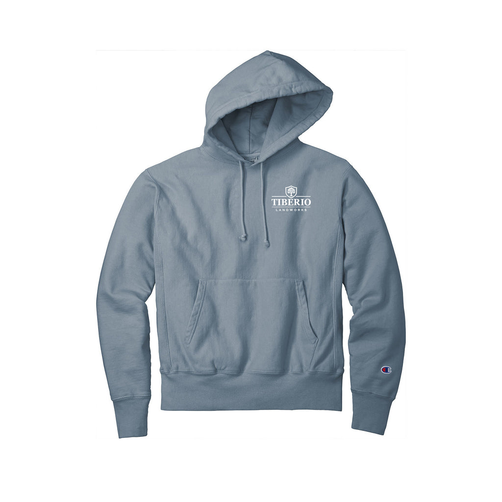 Tiberio - Champion® Reverse Weave® Garment-Dyed Hooded Sweatshirt