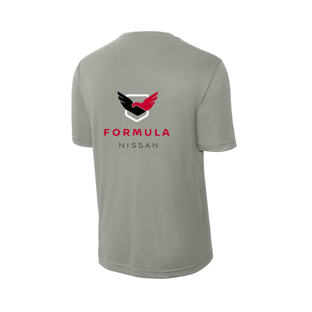 Formula Nissan - Sport-Tek® PosiCharge® Competitor™ Tee - FRONT & BACK