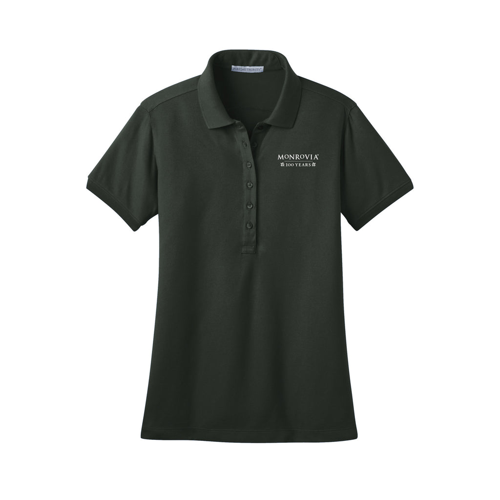 Monrovia 100 Years - Port Authority® Women's Stretch Pique Polo (LONGER LENGTH)
