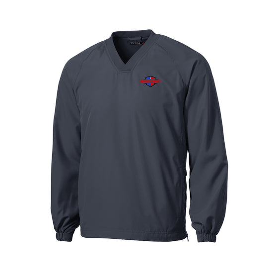 American Air - Sport-Tek® V-Neck Raglan Wind Shirt