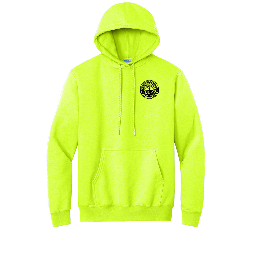 Tiberio Landscaping - Port & Company® Essential Fleece Pullover Hooded Sweatshirt