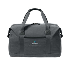 Bloom Life Wealth & Business Planning - Port Authority® Washed Canvas Duffel