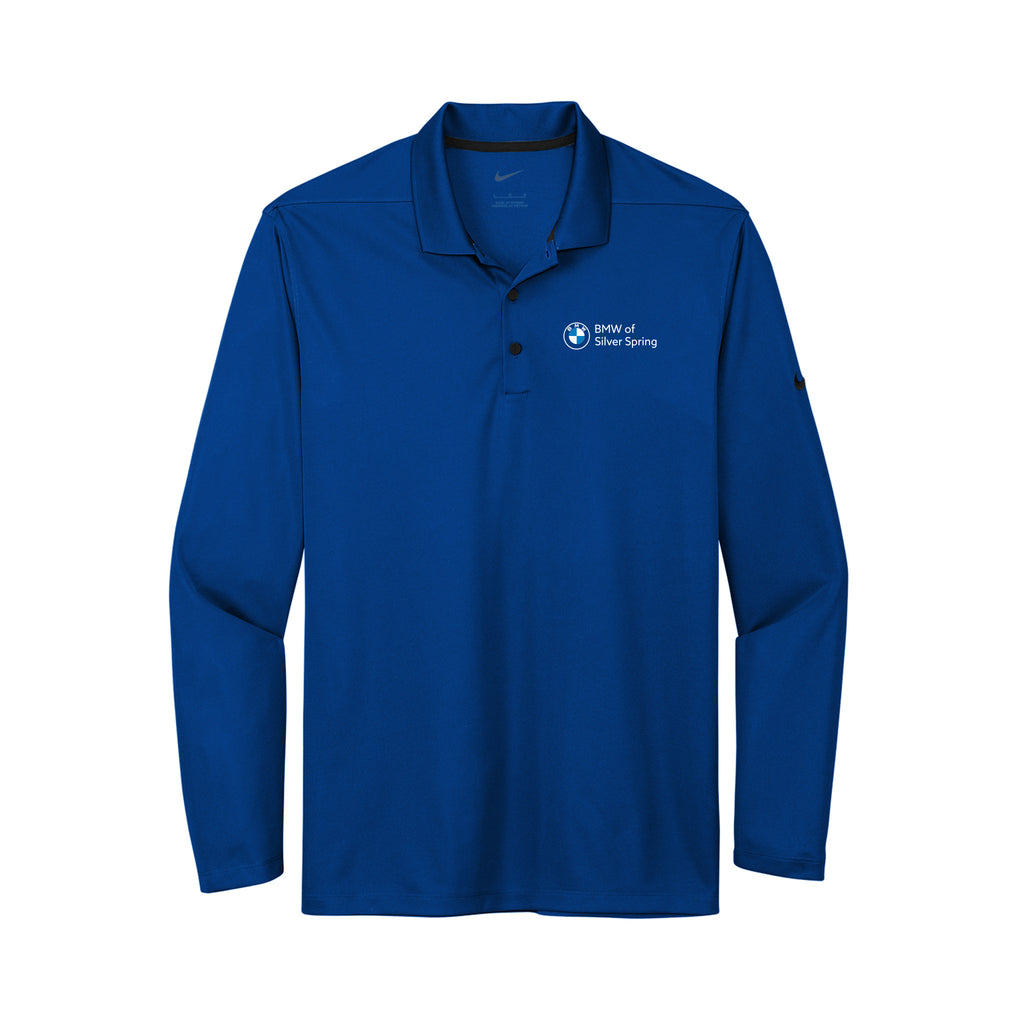 BMW of Silver Spring - Nike Dri-FIT Micro Pique 2.0 Long Sleeve Polo