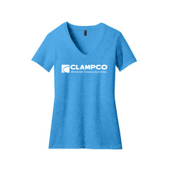 Clampco - District ® Women’s Perfect Blend ® V-Neck Tee