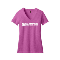 Clampco - District ® Women’s Perfect Blend ® V-Neck Tee