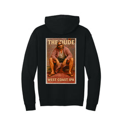 GrizzlyBird Brewing Company - Moon Logo & IPA Backs - Jerzees Ultimate™ Unisex CVC Ring Spun Hooded Sweatshirt