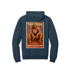 GrizzlyBird Brewing Company - Moon Logo & IPA Backs - Jerzees Ultimate™ Unisex CVC Ring Spun Hooded Sweatshirt