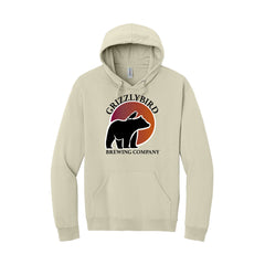 GrizzlyBird Brewing Company - Sun Logo - Jerzees Ultimate™ Unisex CVC Ring Spun Hooded Sweatshirt