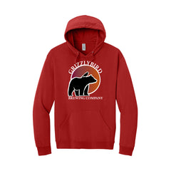 GrizzlyBird Brewing Company - Sun Logo - Jerzees Ultimate™ Unisex CVC Ring Spun Hooded Sweatshirt