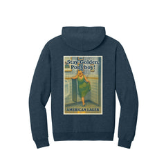 GrizzlyBird Brewing Company - Moon Logo & IPA Backs - Jerzees Ultimate™ Unisex CVC Ring Spun Hooded Sweatshirt