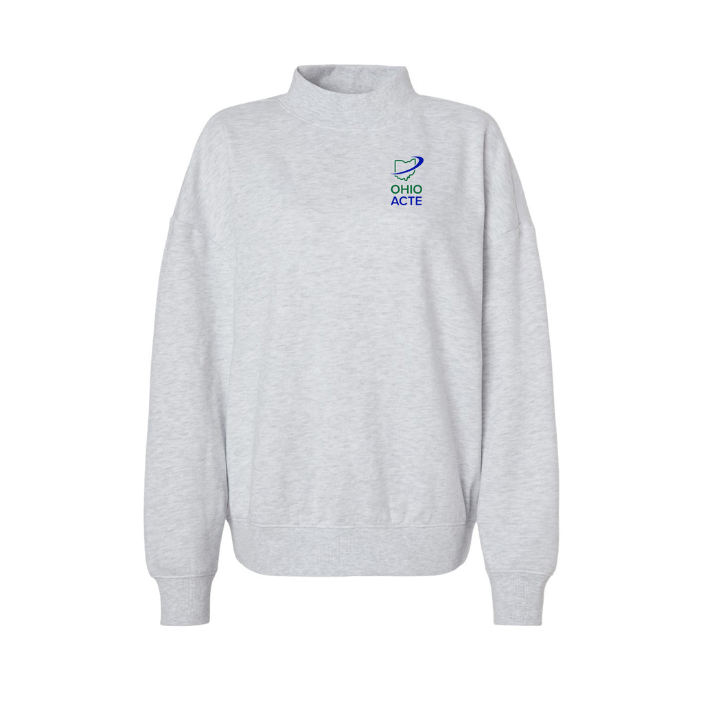OHIO ACTE - Women's Midweight Mock Neck Sweatshirt