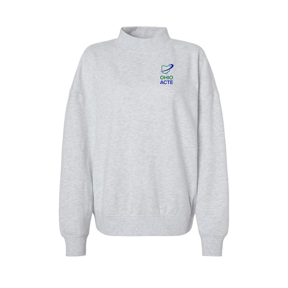 OHIO ACTE - Women's Midweight Mock Neck Sweatshirt