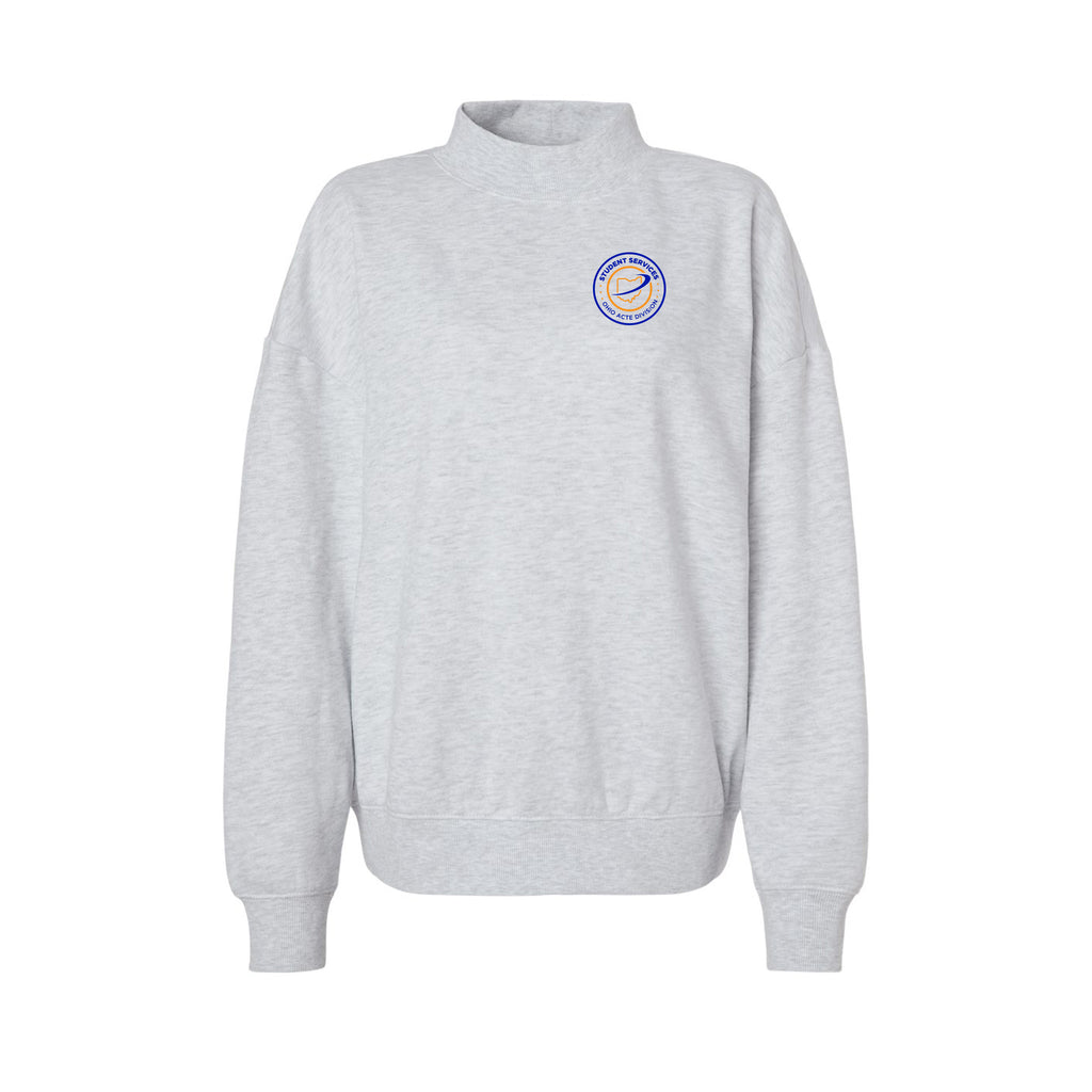 OHIO ACTE Student Services - Women's Midweight Mock Neck Sweatshirt
