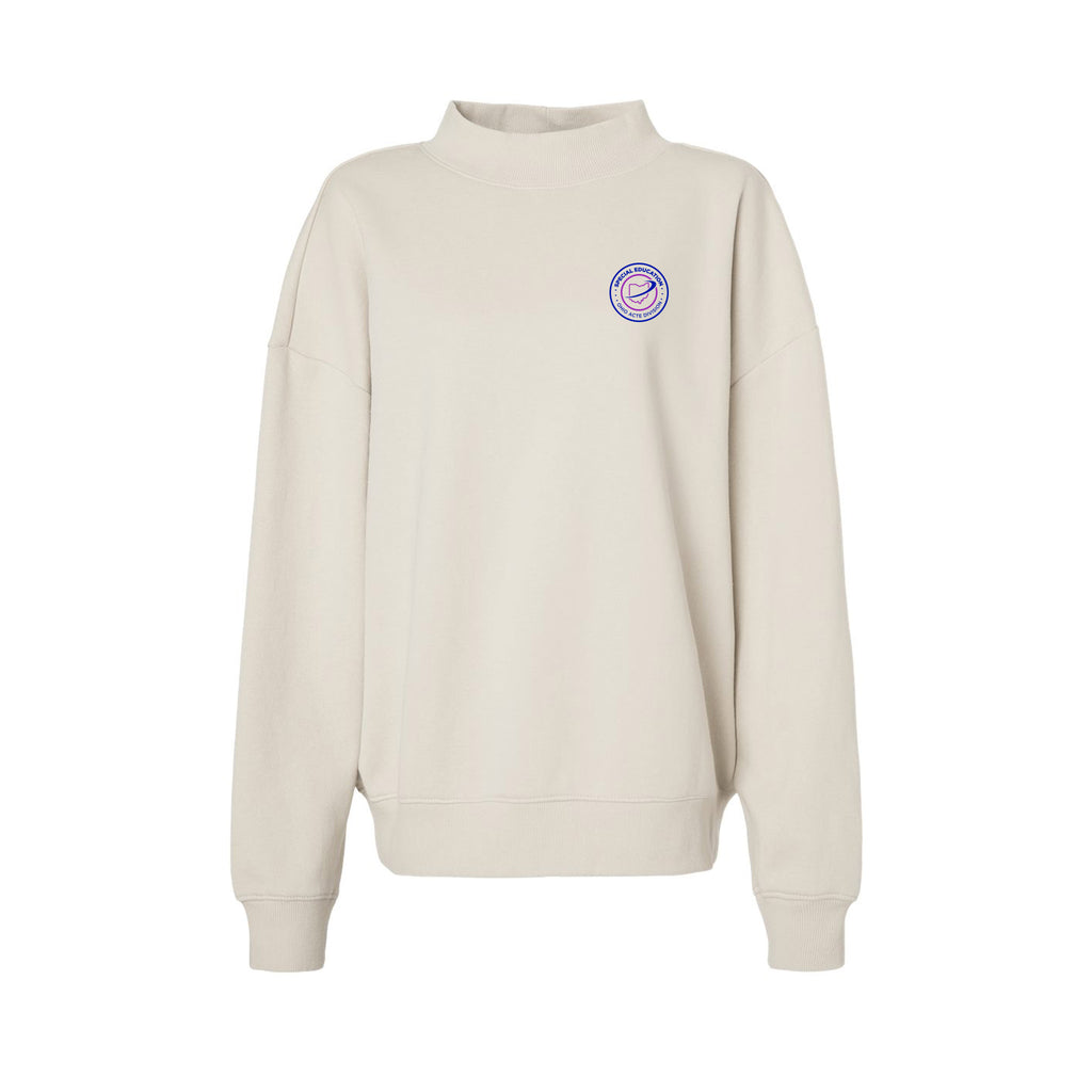 OHIO ACTE Special Education - Women's Midweight Mock Neck Sweatshirt