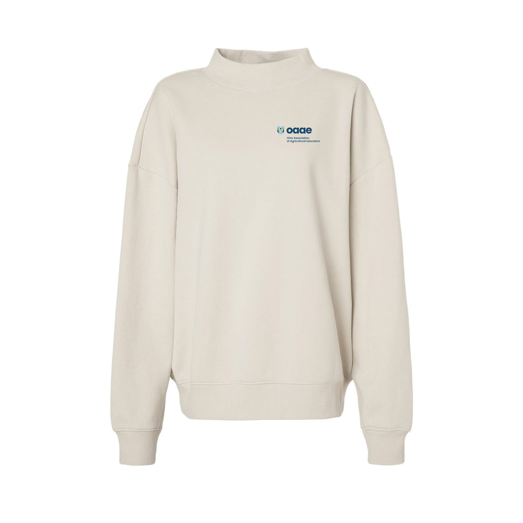 Ohio OAAE - Women's Midweight Mock Neck Sweatshirt
