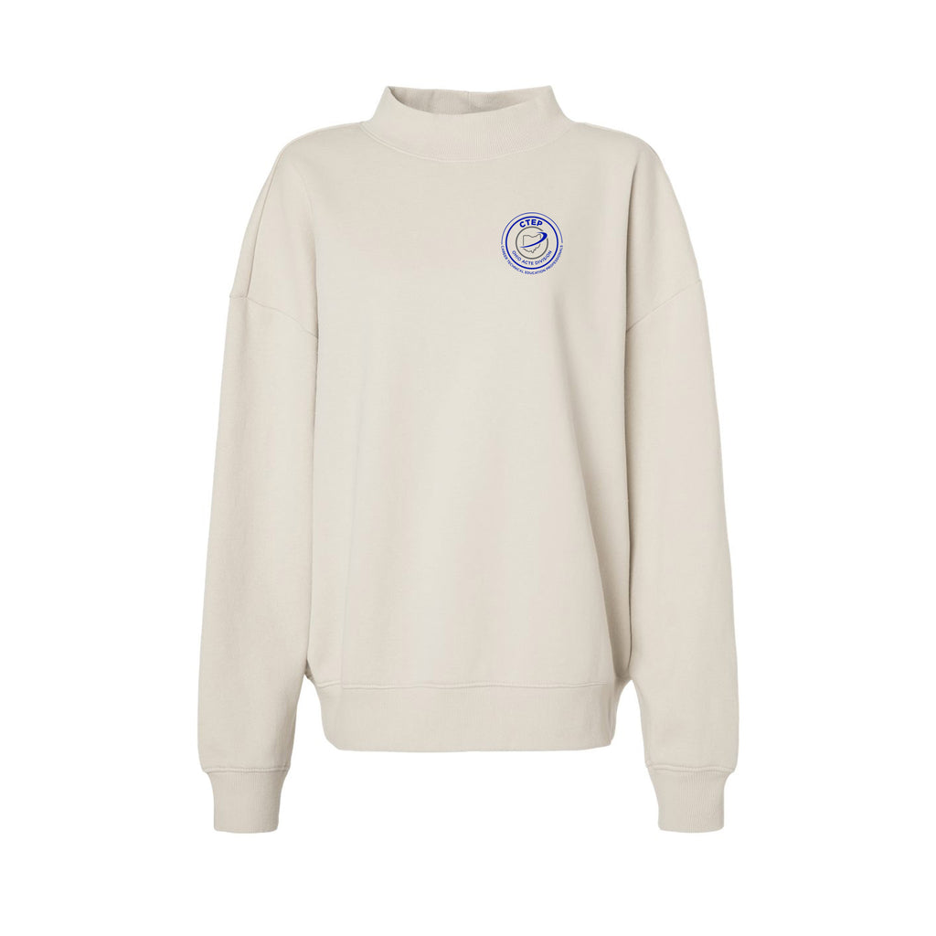 Ohio CTEP Division - Women's Midweight Mock Neck Sweatshirt