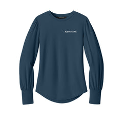 Dinsmore - Mercer+Mettle® Women’s Stretch Jersey Long Sleeve Blouson Top