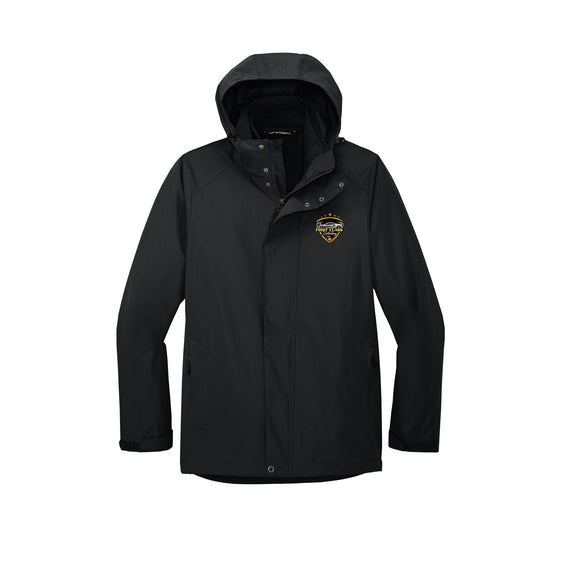 First Class Detailing - Port Authority® All-Weather 3-in-1 Jacket