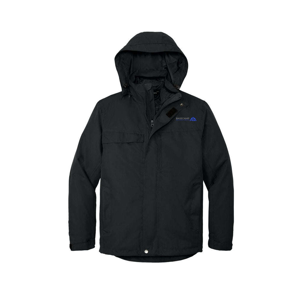 Basecamp Recovery Center - Port Authority® Herringbone 3-in-1 Parka