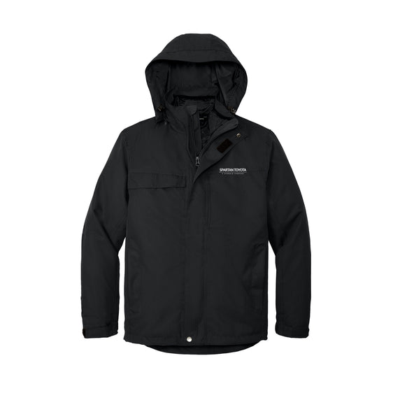Germain Spartan Toyota - Port Authority® Herringbone 3-in-1 Parka