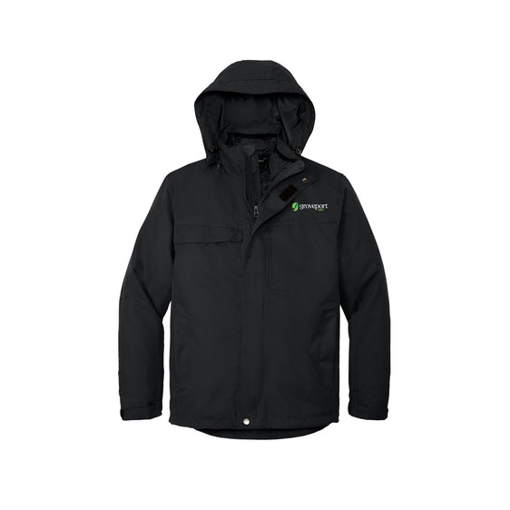 Groveport B&Z - Port Authority® Herringbone 3-in-1 Parka