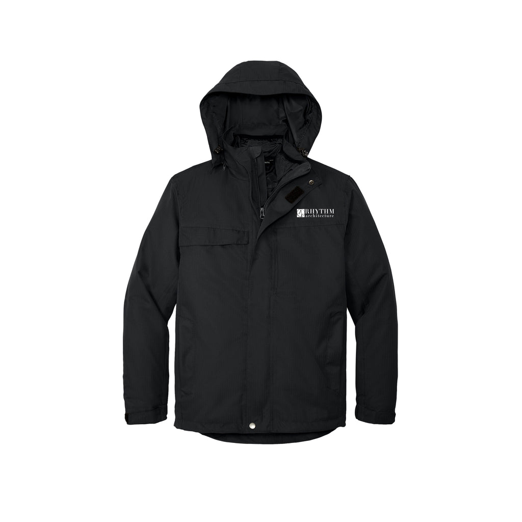 Rhythm Architecture - Port Authority® Herringbone 3-in-1 Parka