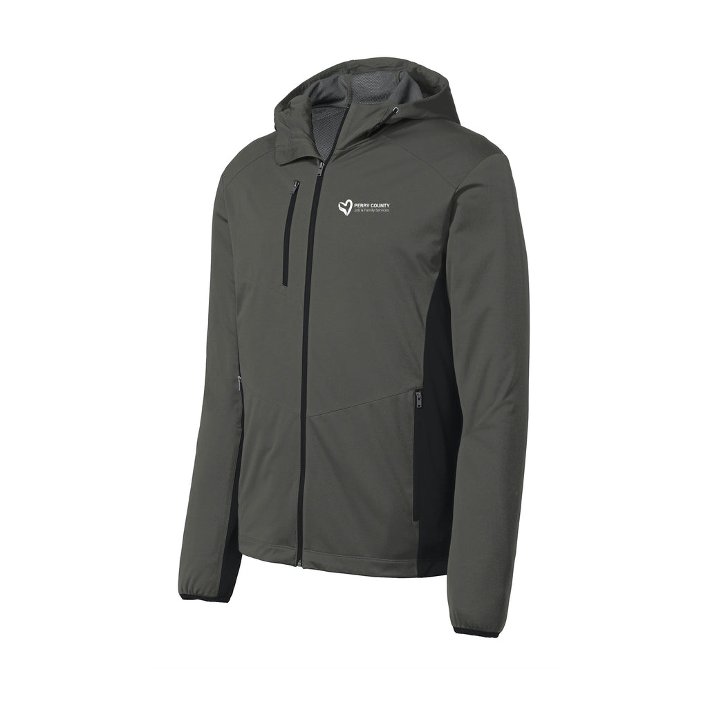 Perry County Services - Port Authority® Active Hooded Soft Shell Jacket