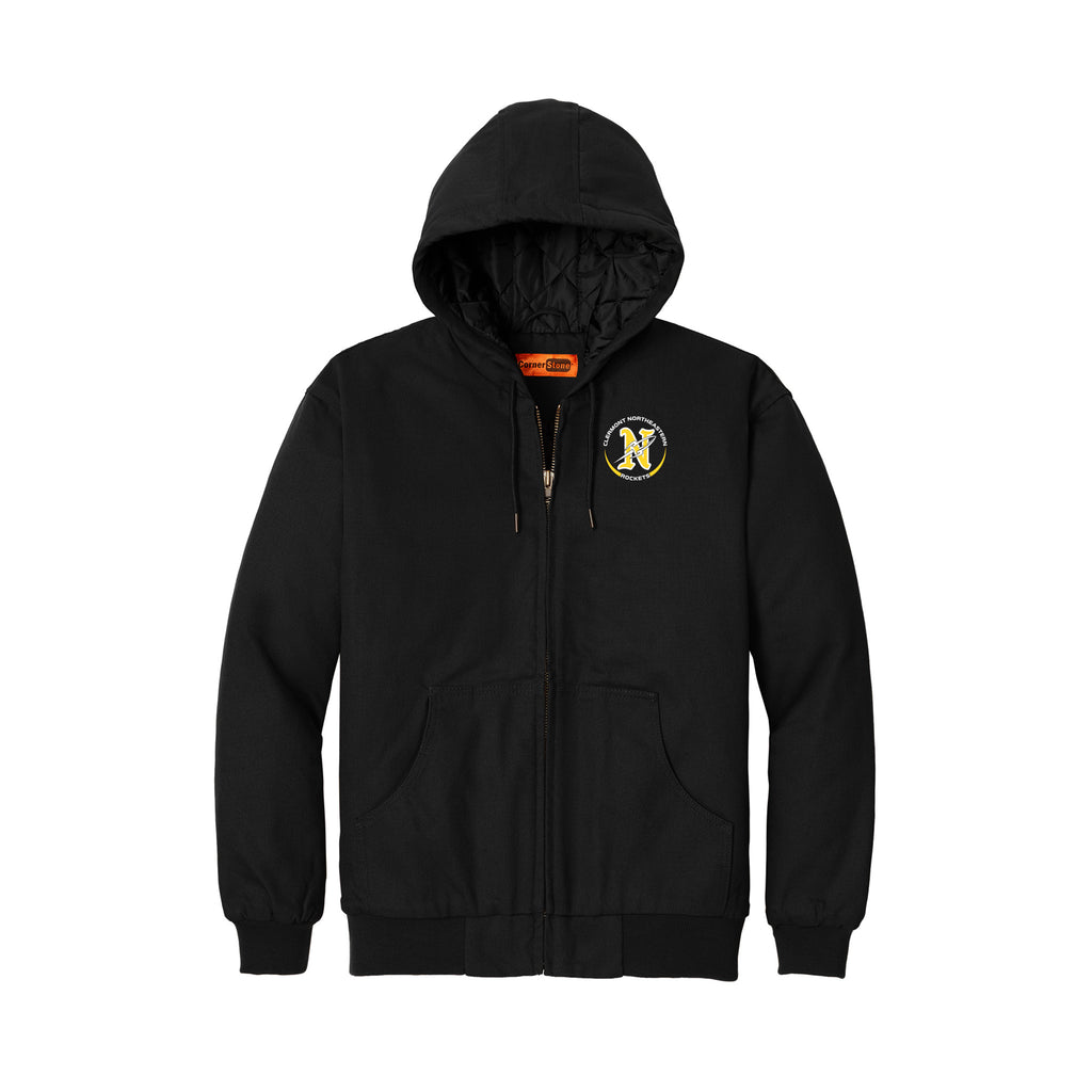 Clermont School Custodial - CornerStone® - Duck Cloth Hooded Work Jacket