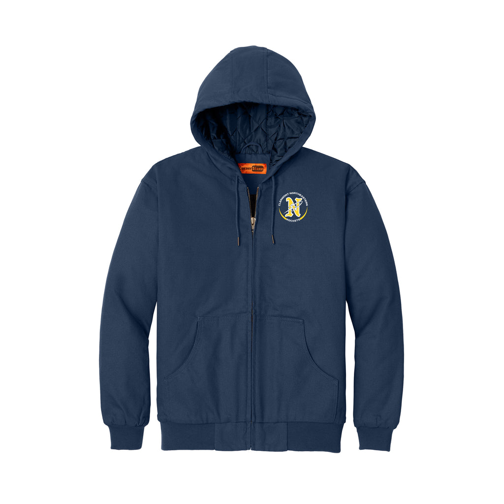 Clermont School Custodial - CornerStone® - Duck Cloth Hooded Work Jacket