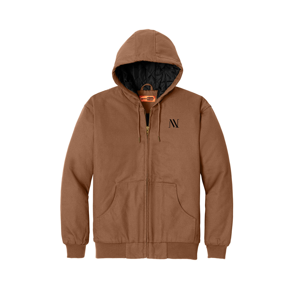 McCloud Windows - CornerStone® Duck Cloth Hooded Work Jacket
