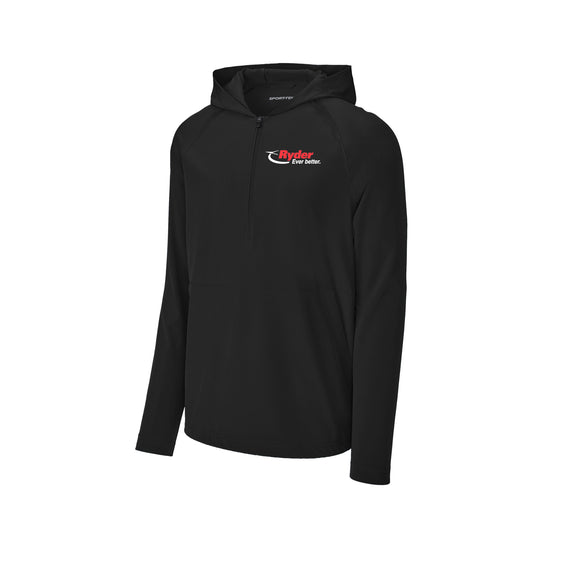 Ryder - Sport-Tek® Repeat 1/2-Zip Long Sleeve Hooded Jacket
